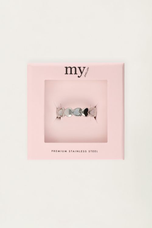 Ring with hearts  | My Jewellery