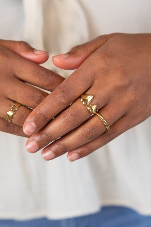 Ring with two hearts | My Jewellery