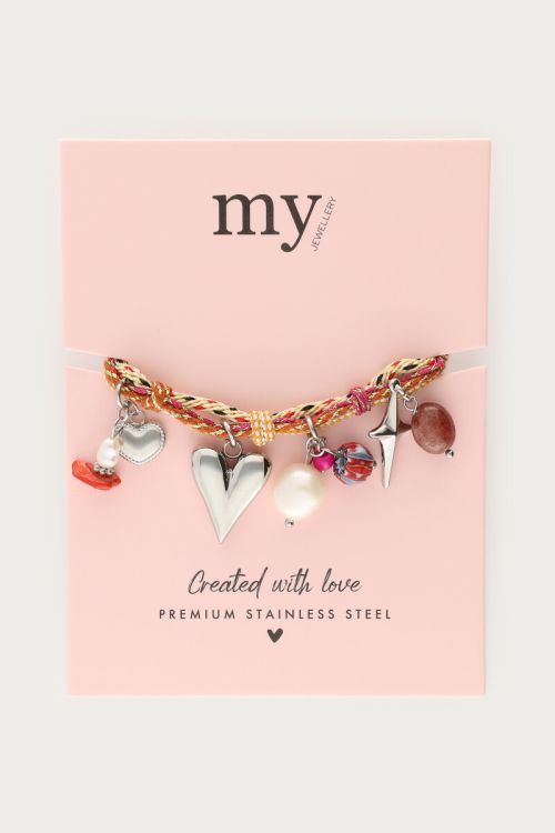 Rope bracelet with Indian Summer charms | My Jewellery
