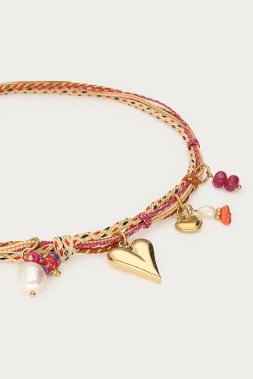 Rope necklace with Indian Summer charms | My Jewellery
