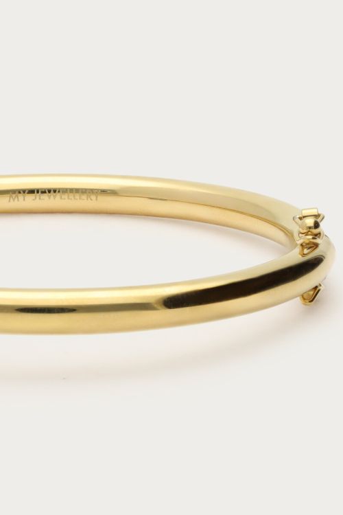 Bracelet jonc rond avec fermoir