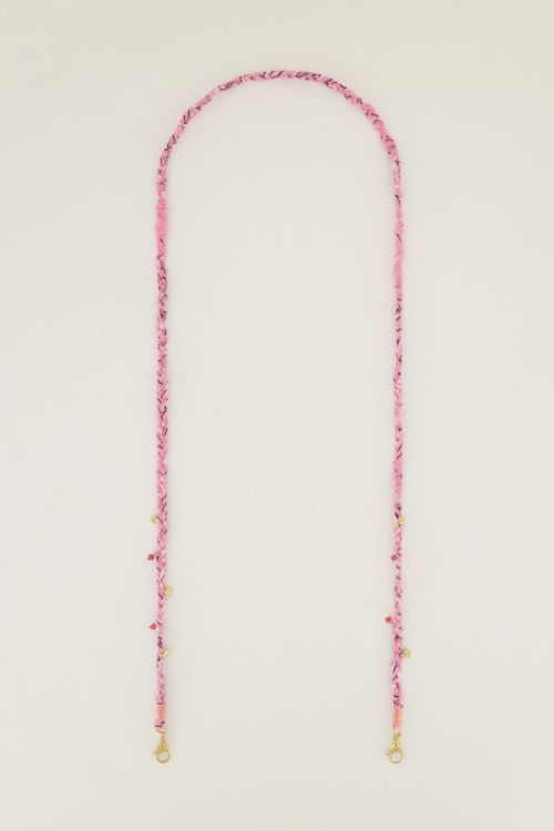 Roze bandana telefoonkoord | My Jewellery
