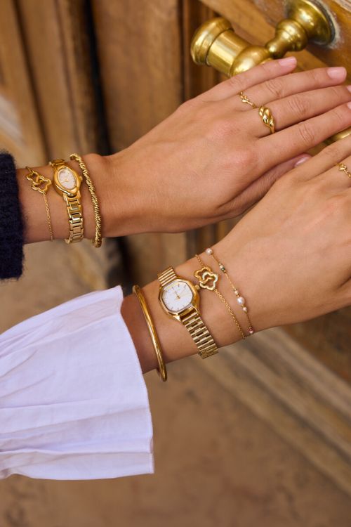 Set de bracelets Forever Connected avec trèfles 