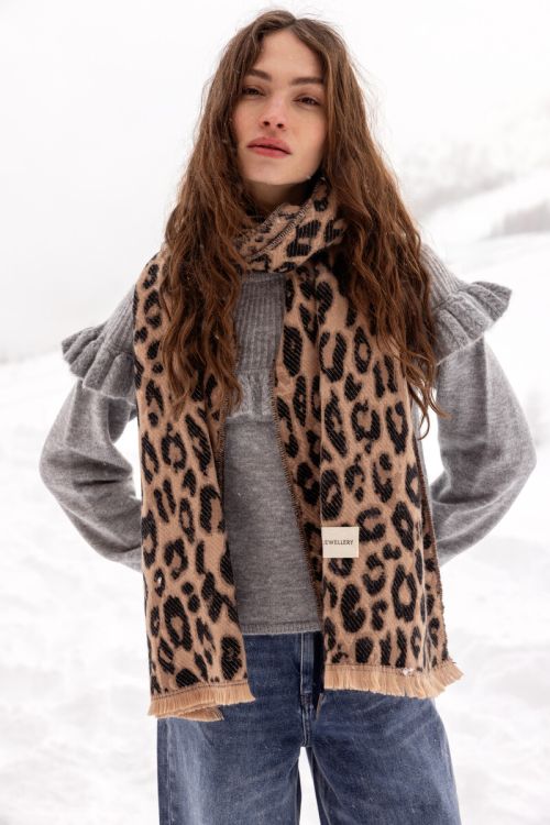 Leopard print scarf | My Jewellery
