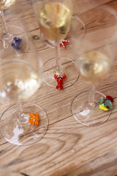 Wine glass charms ocean | My Jewellery