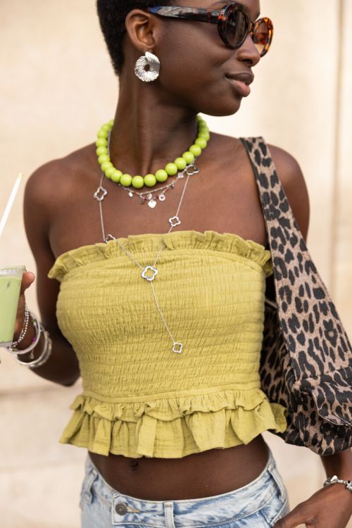 Iconic long necklace with clovers | My Jewellery