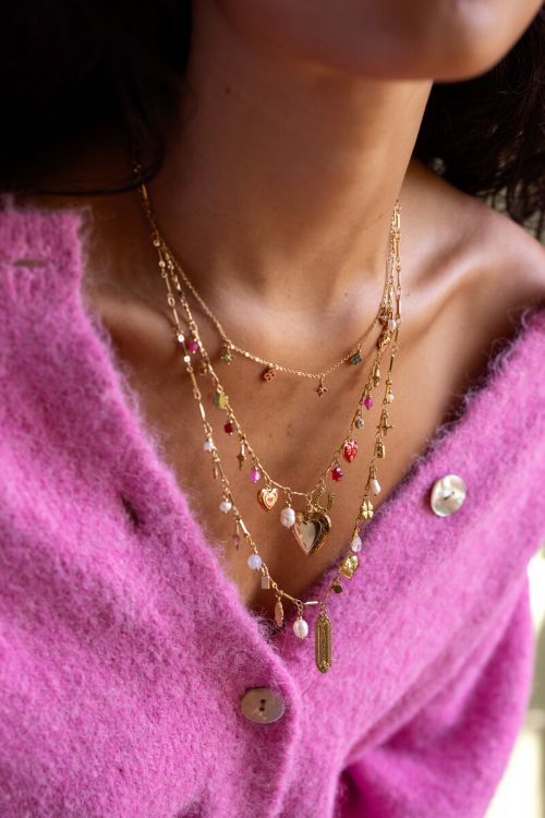 Mystic charm necklace with heart | My Jewellery