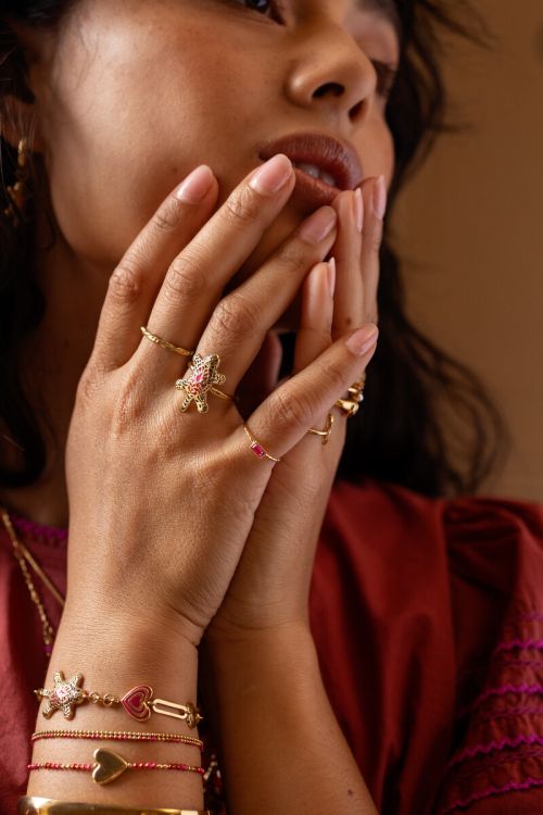 Mystic ring with leopard