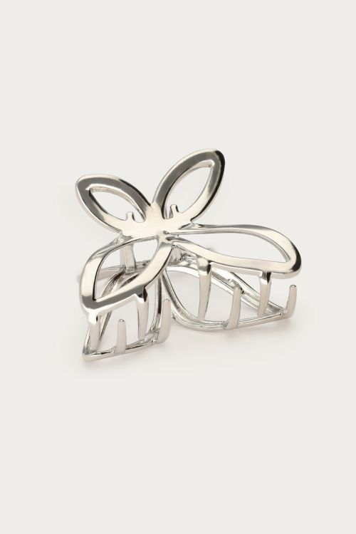 Silver butterfly hair clip |My Jewellery