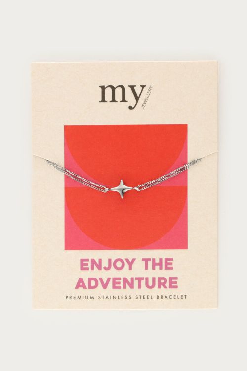 Special armband "Enjoy the adventure"
