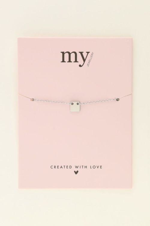 Armband met vierkantje | My Jewellery