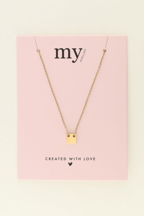 Square necklace  | My Jewellery