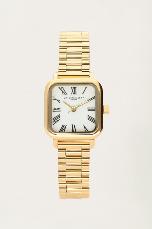 Quadratische Uhr vintage