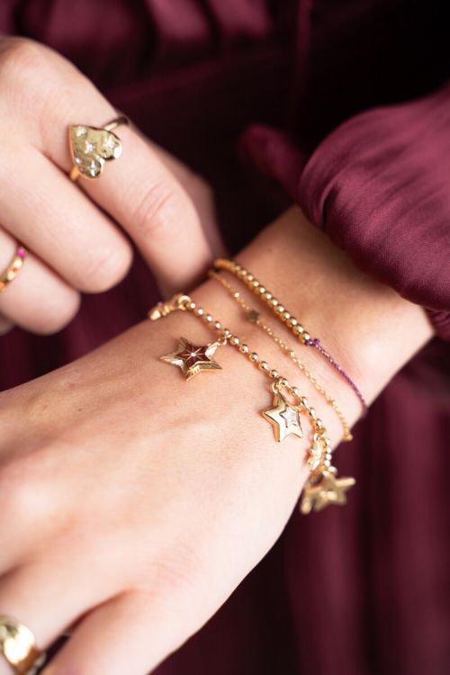 Starry charm bracelet with stars | My Jewellery