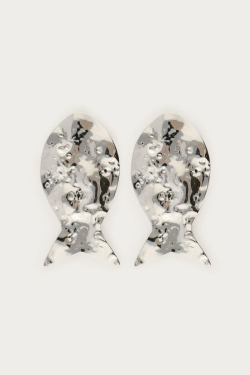 Statement drop earrings fish | My Jewellery