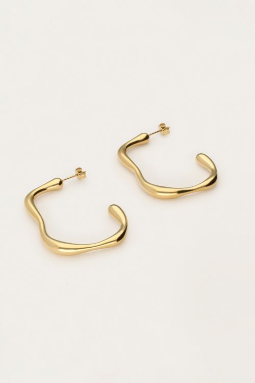 Statement earrings organic thin | My Jewellery