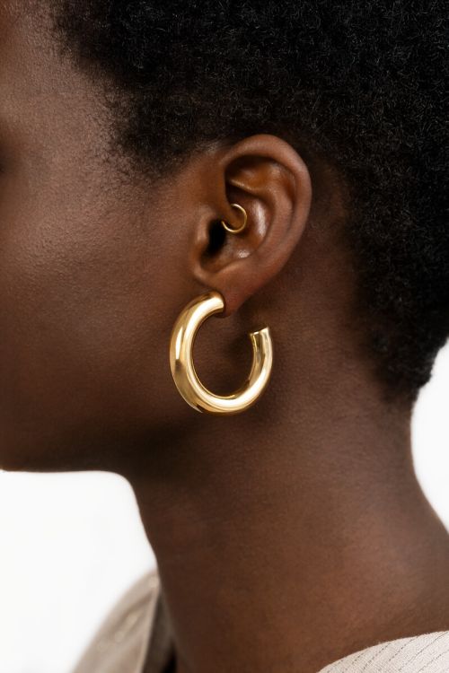 Bold statement earrings basic bold large