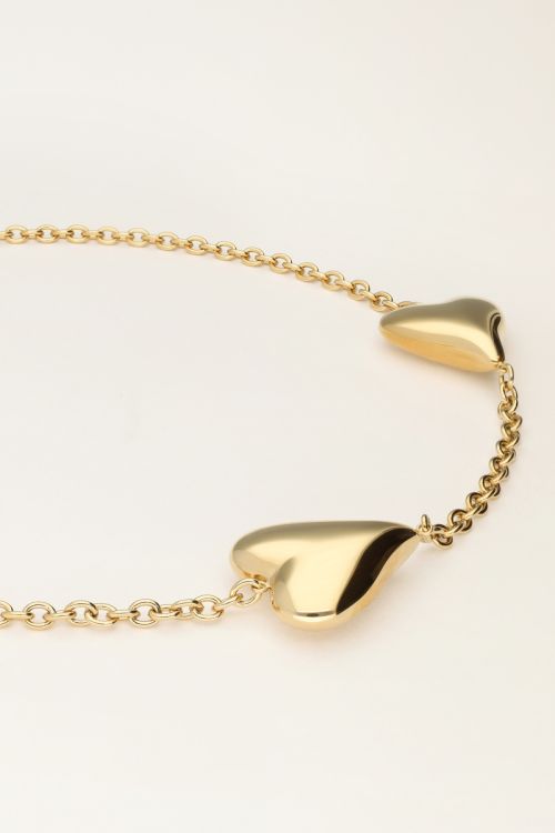 Statement necklace with hearts | My Jewellery