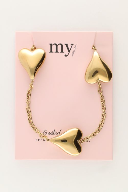Statement necklace with hearts | My Jewellery
