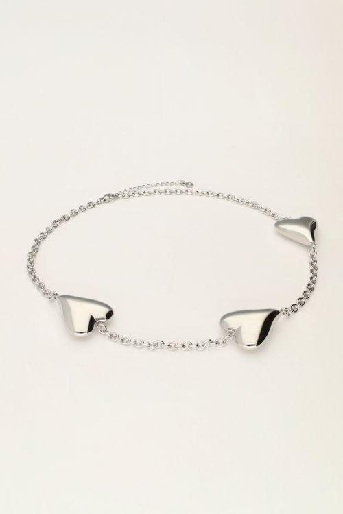 Statement necklace with hearts | My Jewellery