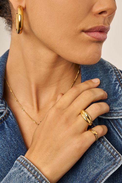 Statement ring chunky twist | My Jewellery