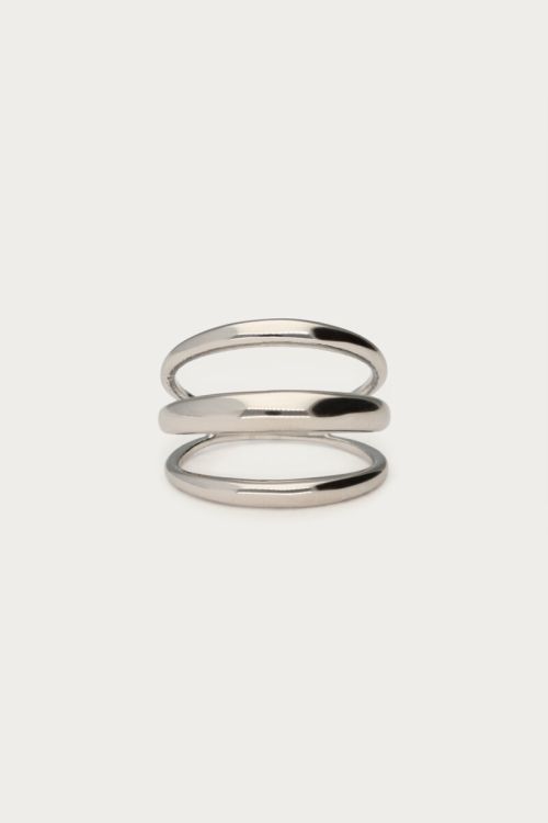 Statement ring triple row
