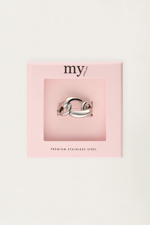 Statement ring chunky link | My Jewellery