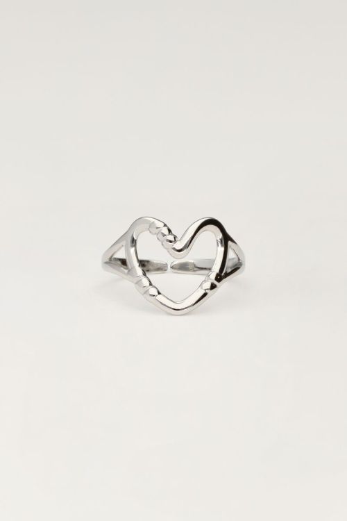 Statement ring with open heart | My Jewellery