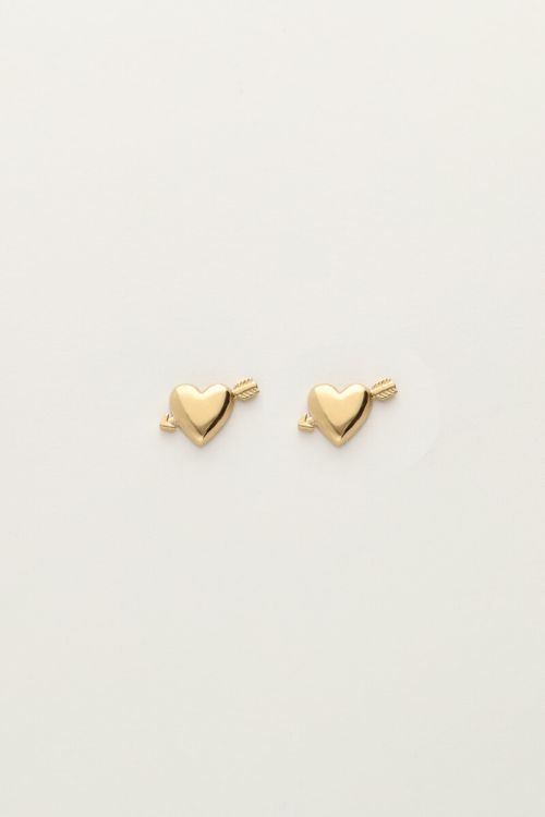 Boucles d'oreilles puces cupidon 