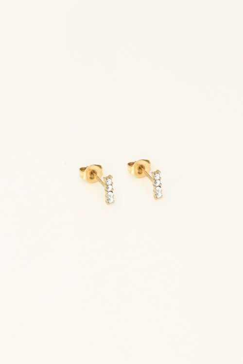 Studs with rhinestones | My Jewellery