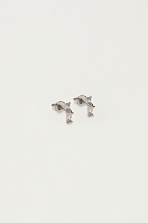 Studs star with rhinestones | My Jewellery