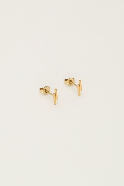 Studs two bars | My Jewellery