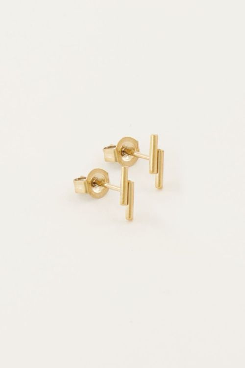 Studs twee staafjes | My Jewellery