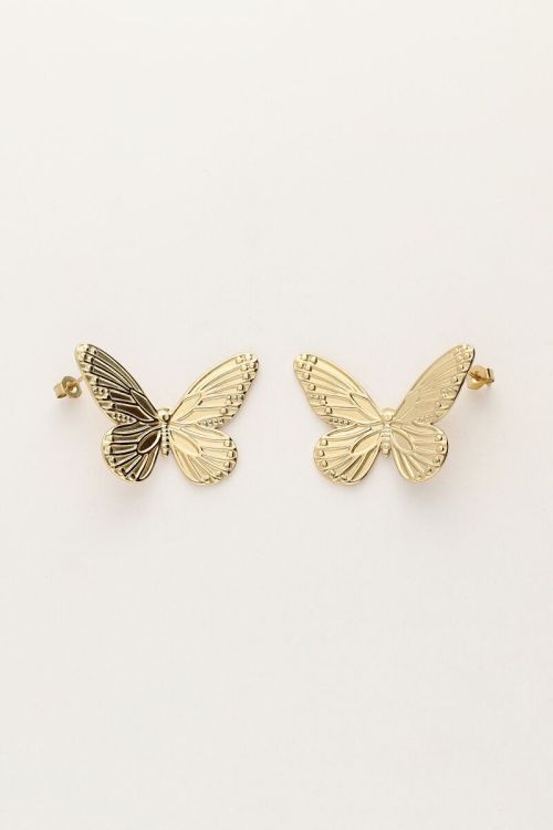Studs with butterfly | My Jewellery