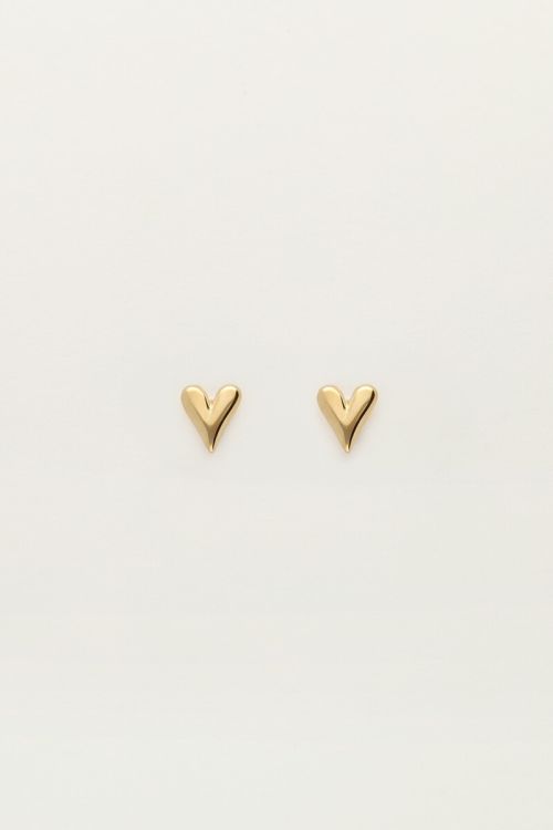 Studs with mini heart | My Jewellery