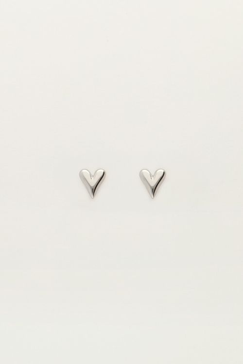 Studs with mini heart | My Jewellery