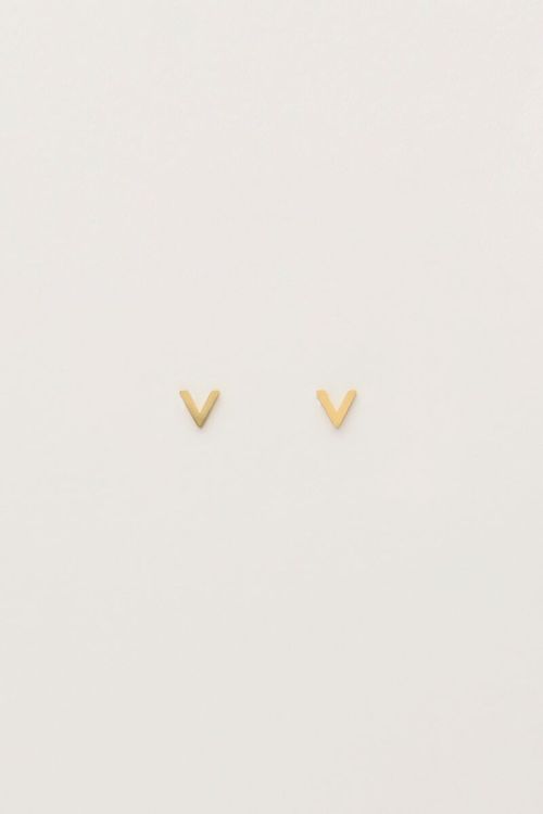 V-shape studs | My Jewellery