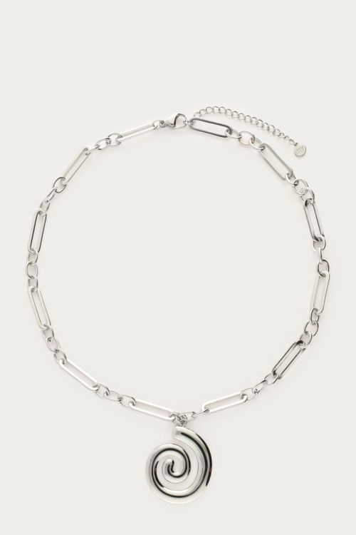 Sunrocks flat shell link necklace | My Jewellery