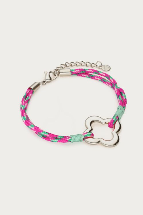 Sunrocks rope bracelet clover  | My Jewellery