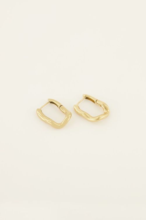 Swirl oorhangers ovaal | My Jewellery