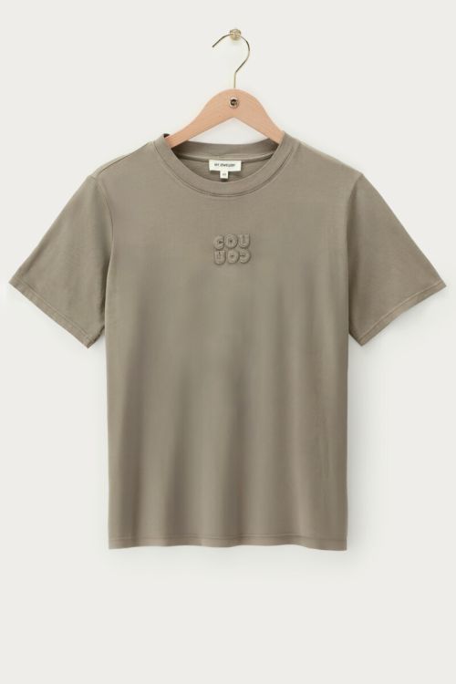 Taupe T-shirt "Cou Cou" | My Jewellery