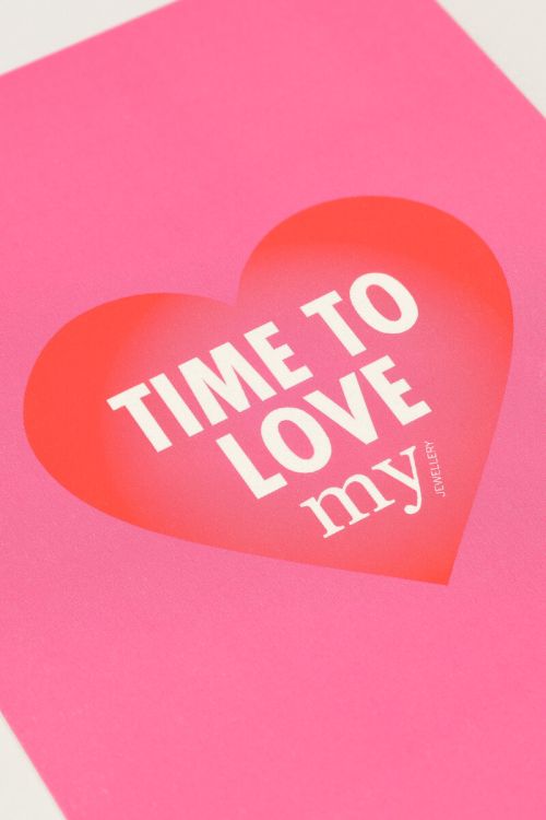 Time to love card | My Jewellery