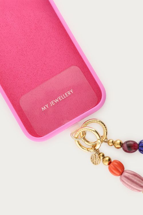 Transparent phone cord attachment | My Jewellery