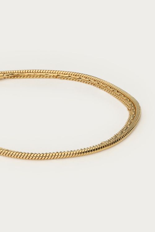 Triple minimalist chain bracelet | My Jewellery