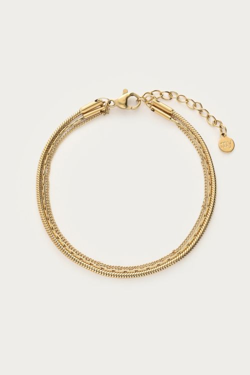 Triple minimalist chain bracelet | My Jewellery