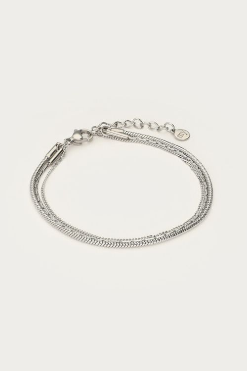 Triple minimalist chain bracelet | My Jewellery