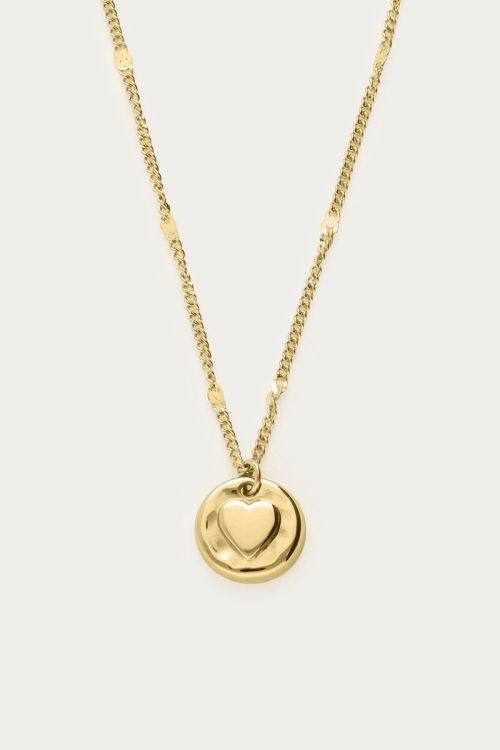 Unconditional love necklace "hammered heart" | My Jewellery