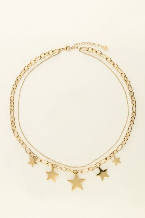 Universe statement necklace with stars | My Jewellery