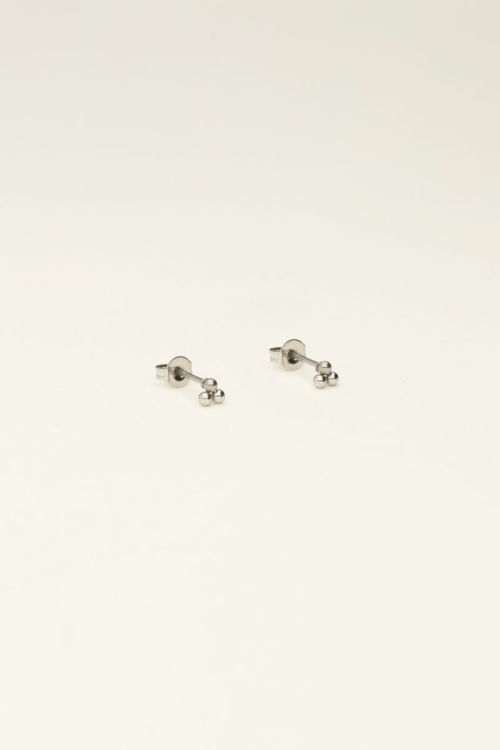 Universe studs with three balls | My Jewellery