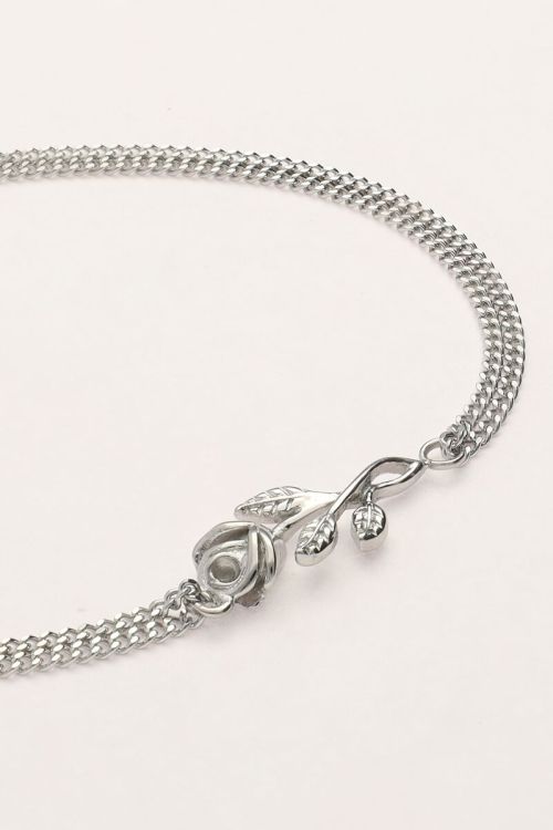 Vintage bracelet with flat rose | My Jewellery